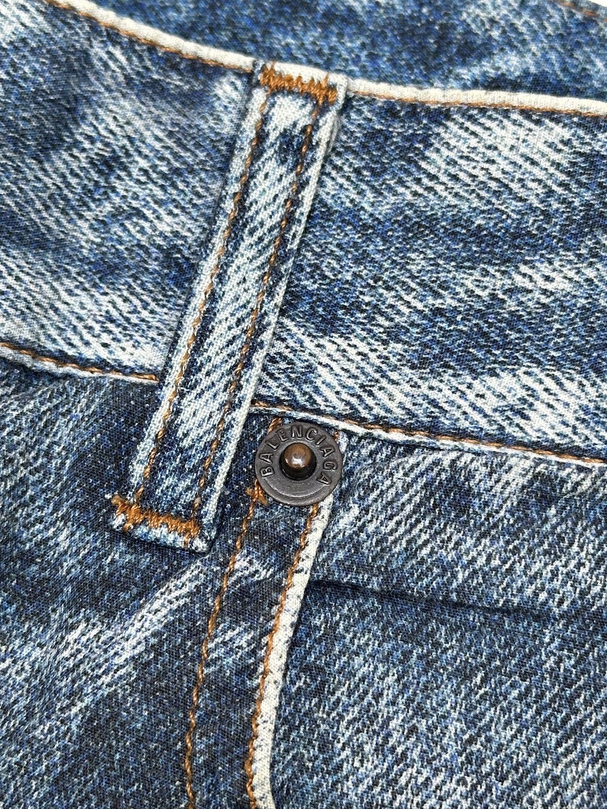 Balenciaga Balenciaga Trompe L’oeil Popeline Denim Pants Size US 30 / EU 46 - 7 Thumbnail