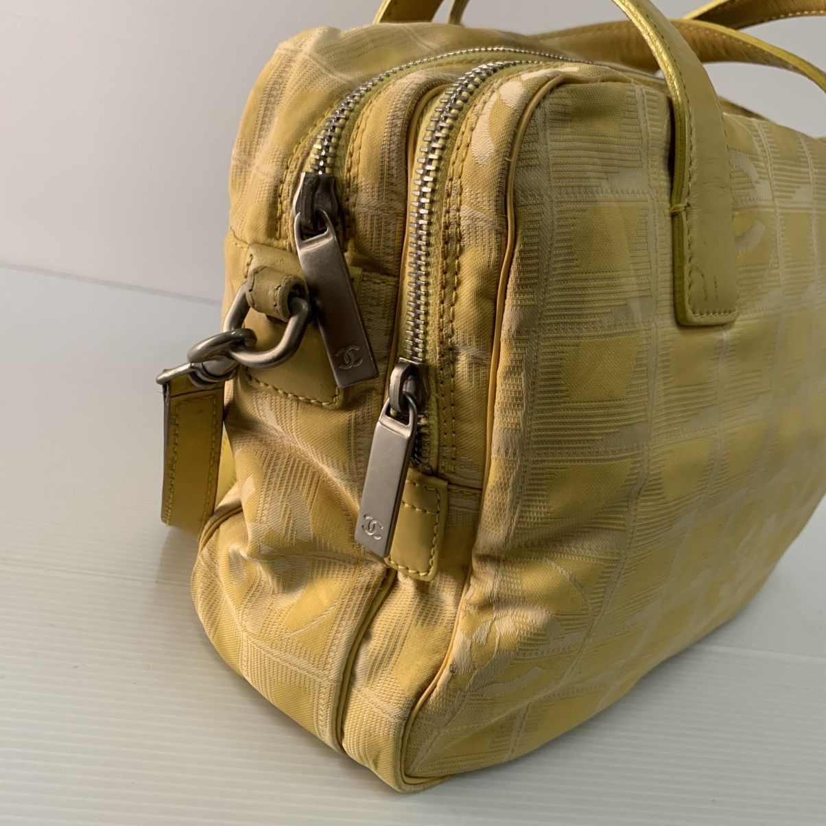 Chanel Chanel Traveline Yellow Two Way Bag Size ONE SIZE - 6 Thumbnail