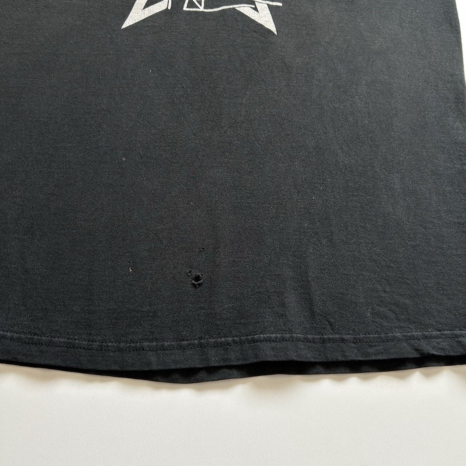 Band Tees × Fruit Of The Loom × Vintage Vintage The Sisters Of Mercy T Shirt Large 90s Faded Black Size US L / EU 52-54 / 3 - 7 Thumbnail