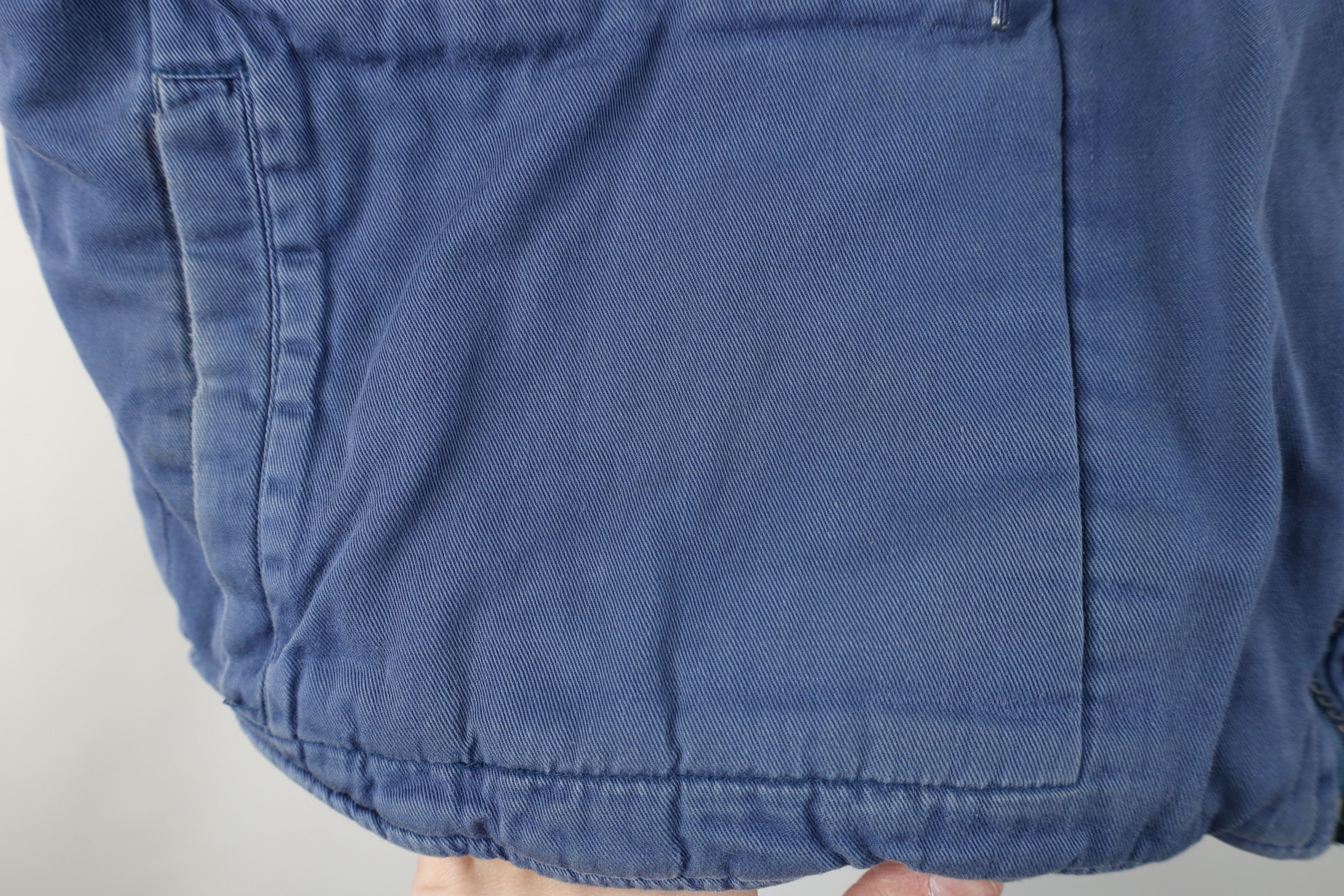 Vintage Vintage 90s Streetwear Flannel Lined Puffer Vest Jacket Blue Size US XXL / EU 58 / 5 - 5 Thumbnail