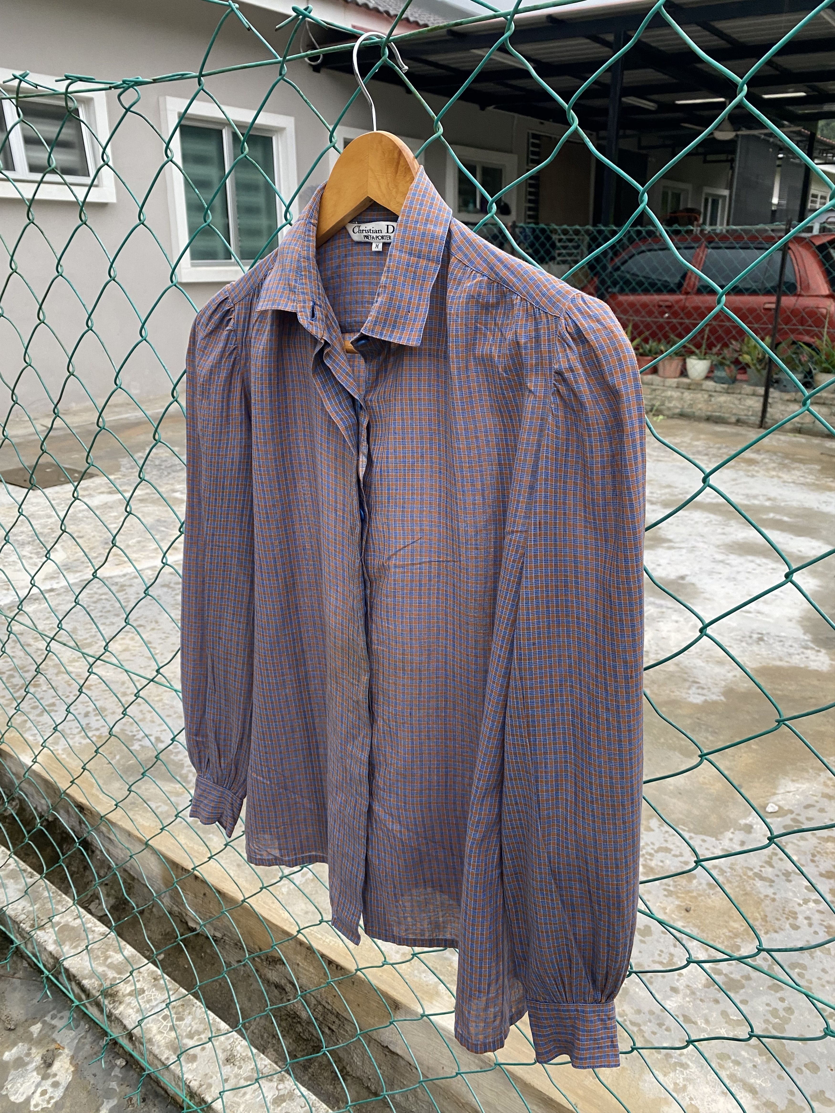 Christian Dior Monsieur Christian Dior Preta-Porter button up shirts Size M / US 6-8 / IT 42-44 - 4 Thumbnail