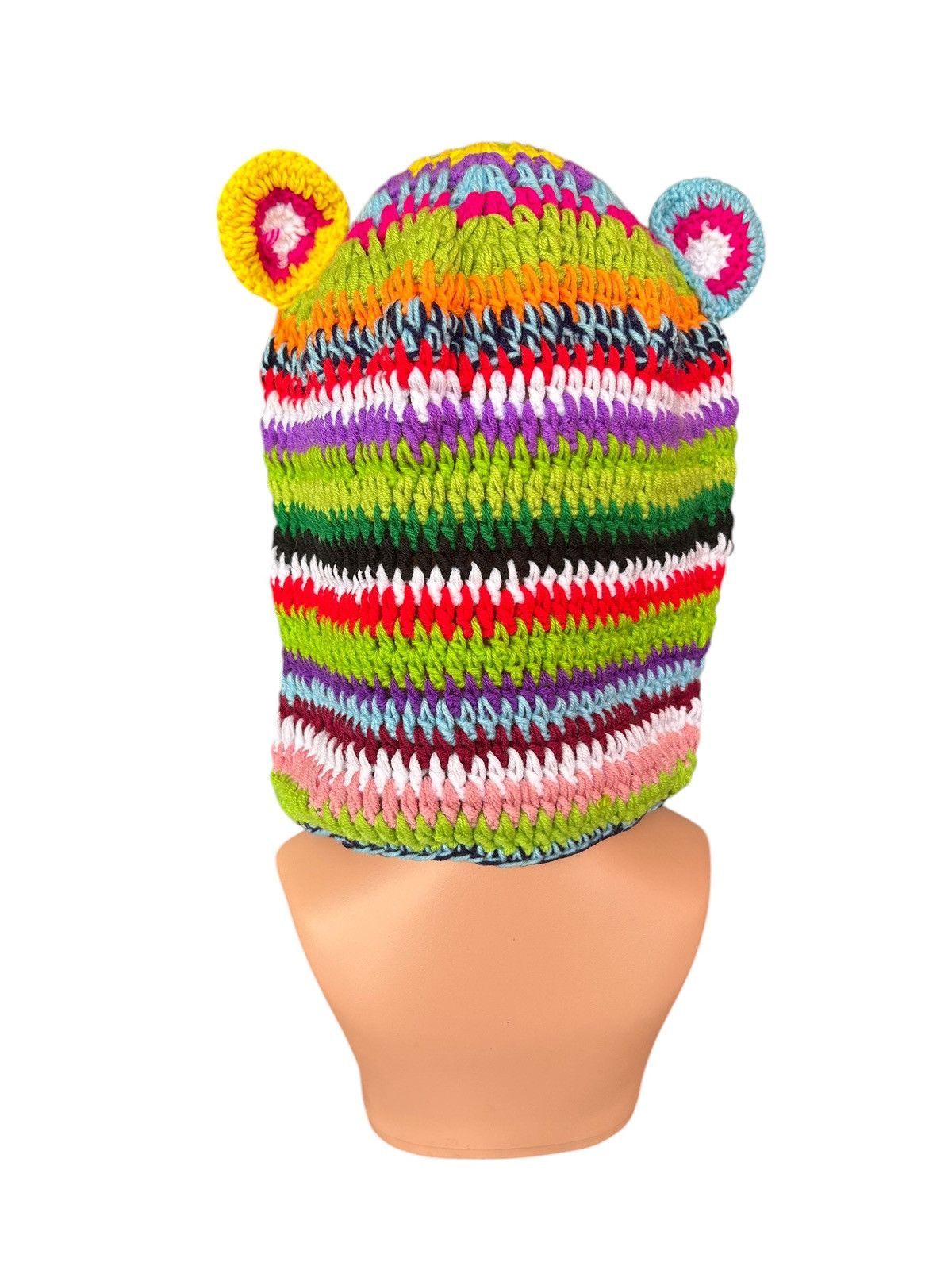 Hysteric Glamour × Japanese Brand Rare Balaclava Masked Crochet Knitted Handmade ☠️☠️ Size ONE SIZE - 5 Thumbnail