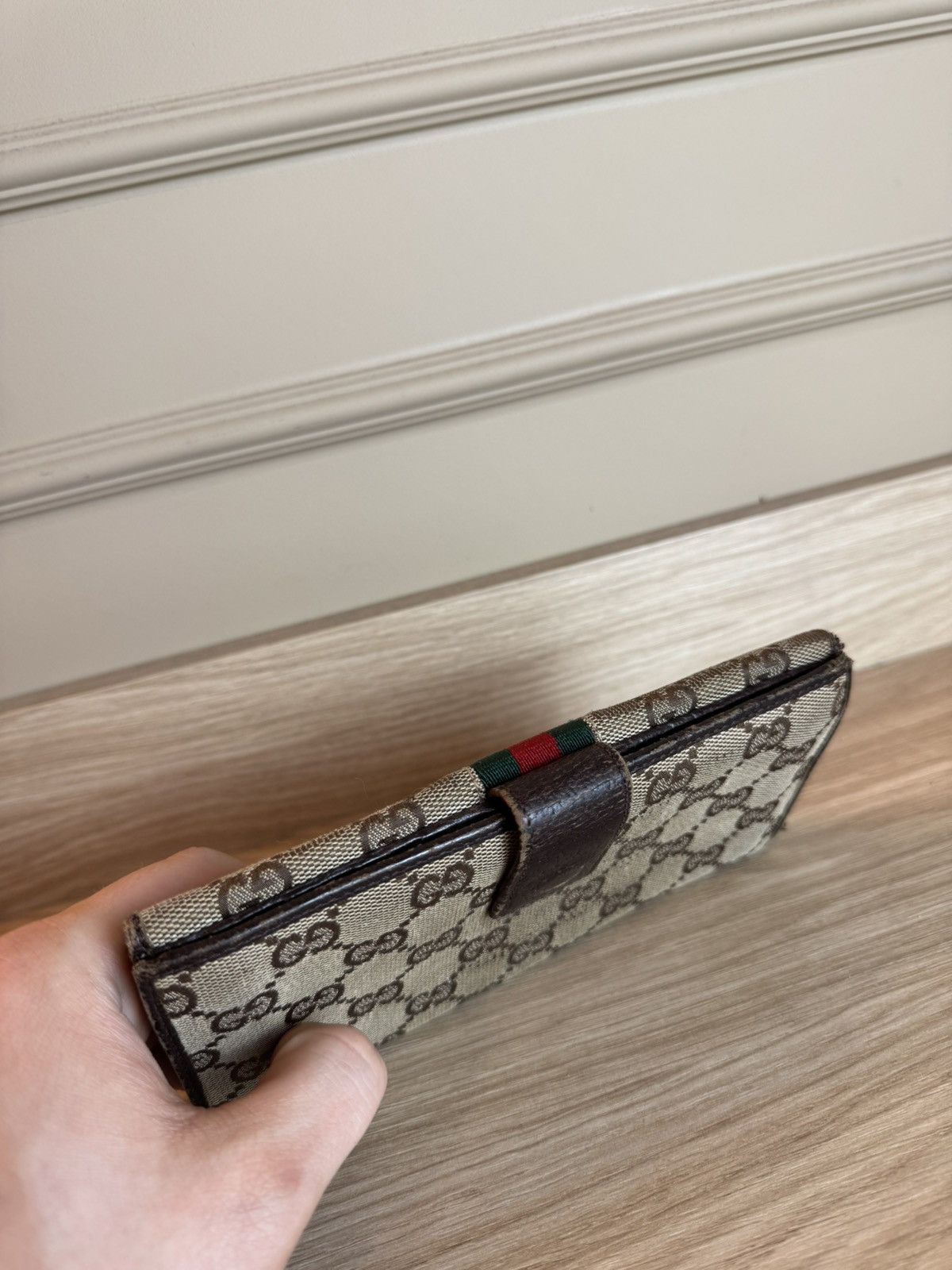 Gucci Monogram Long Wallet