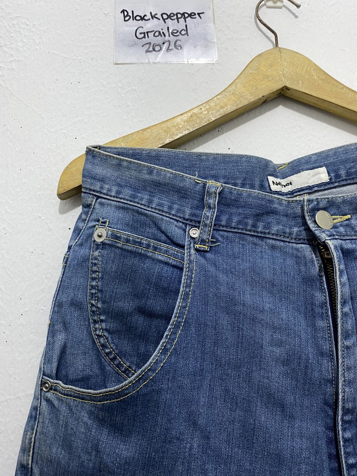 Ne-Net Ne-Net By Issey Miyake Denim Jeans Size US 29 - 7 Thumbnail