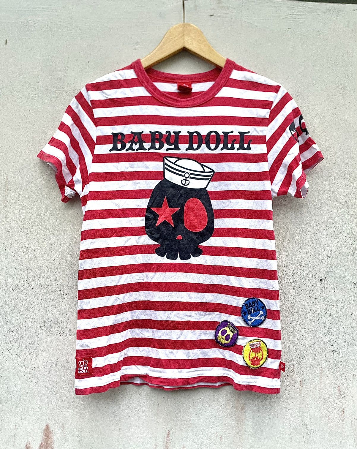 20471120 Y2K Baby Doll Skull/Patch lgb ifsixwasnine style Size US S / EU 44-46 / 1 - 1 Thumbnail