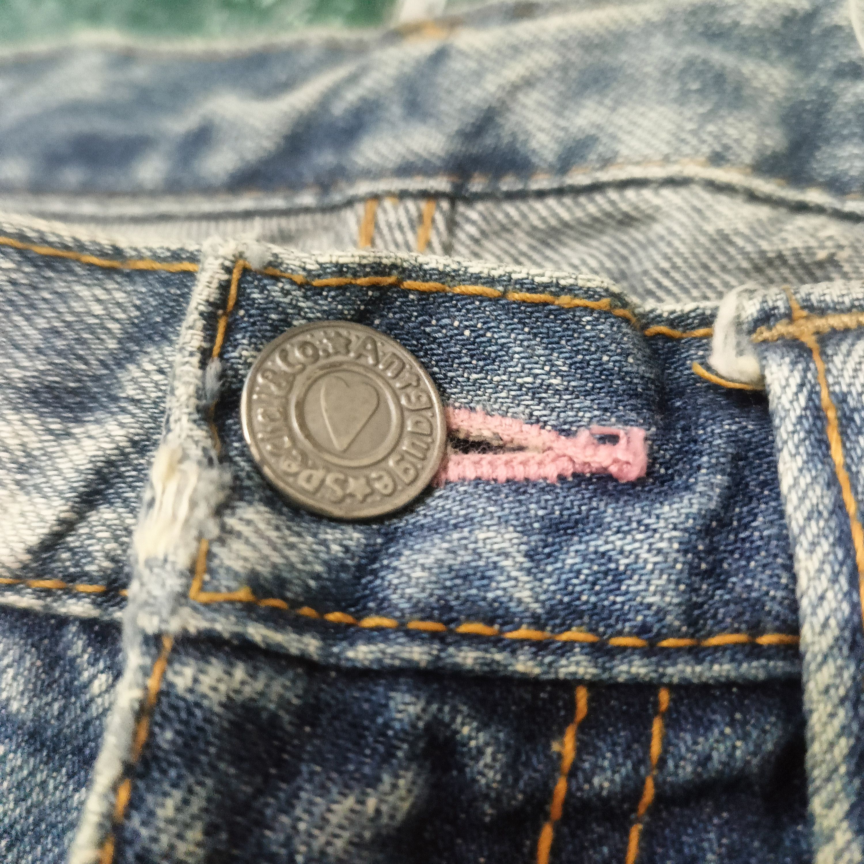 Ends Repair Rare Antgauge distressed denim patchwork design double waist Size US 28 / EU 44 - 7 Thumbnail
