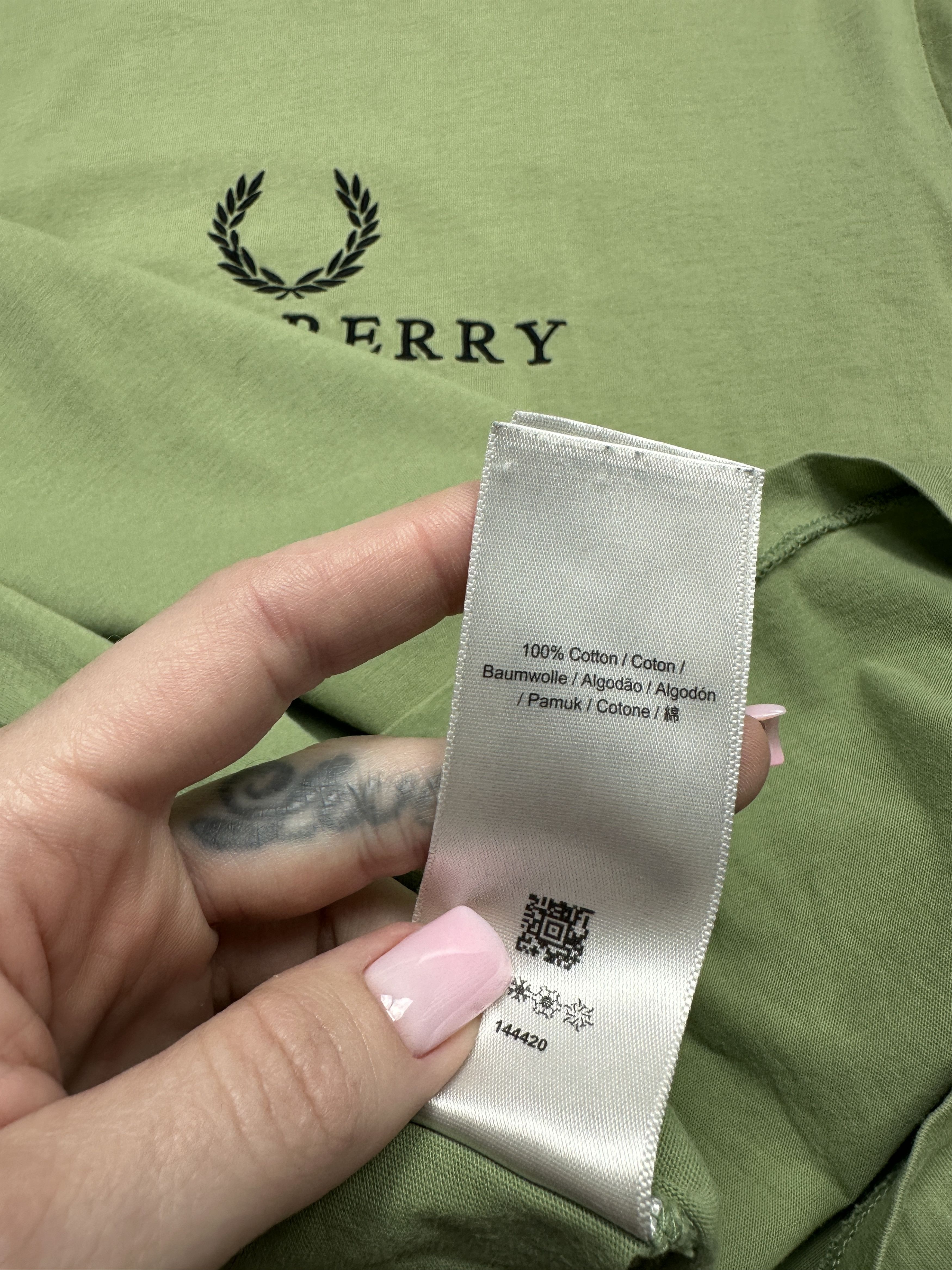 Fred Perry Fred Perry Mens Big Logo T-Shirt Size US M / EU 48-50 / 2 - 8 Thumbnail
