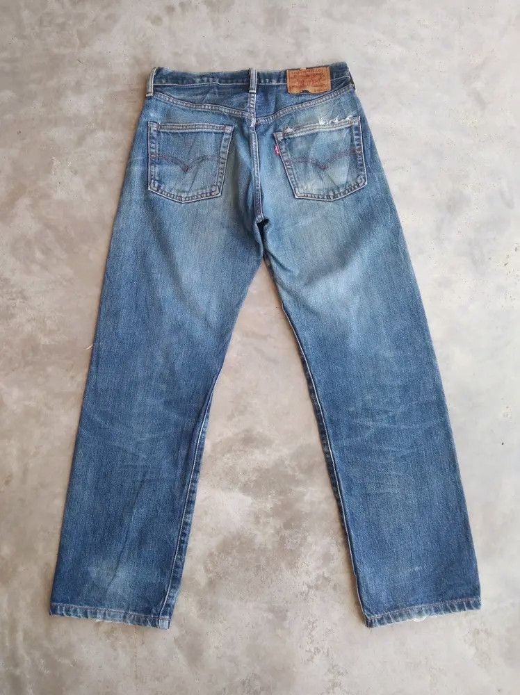 Levi's Vintage 60s LVC 502 XX Levi's Big E Japan Selvedge Redline Size US 30 / EU 46 - 2 Thumbnail