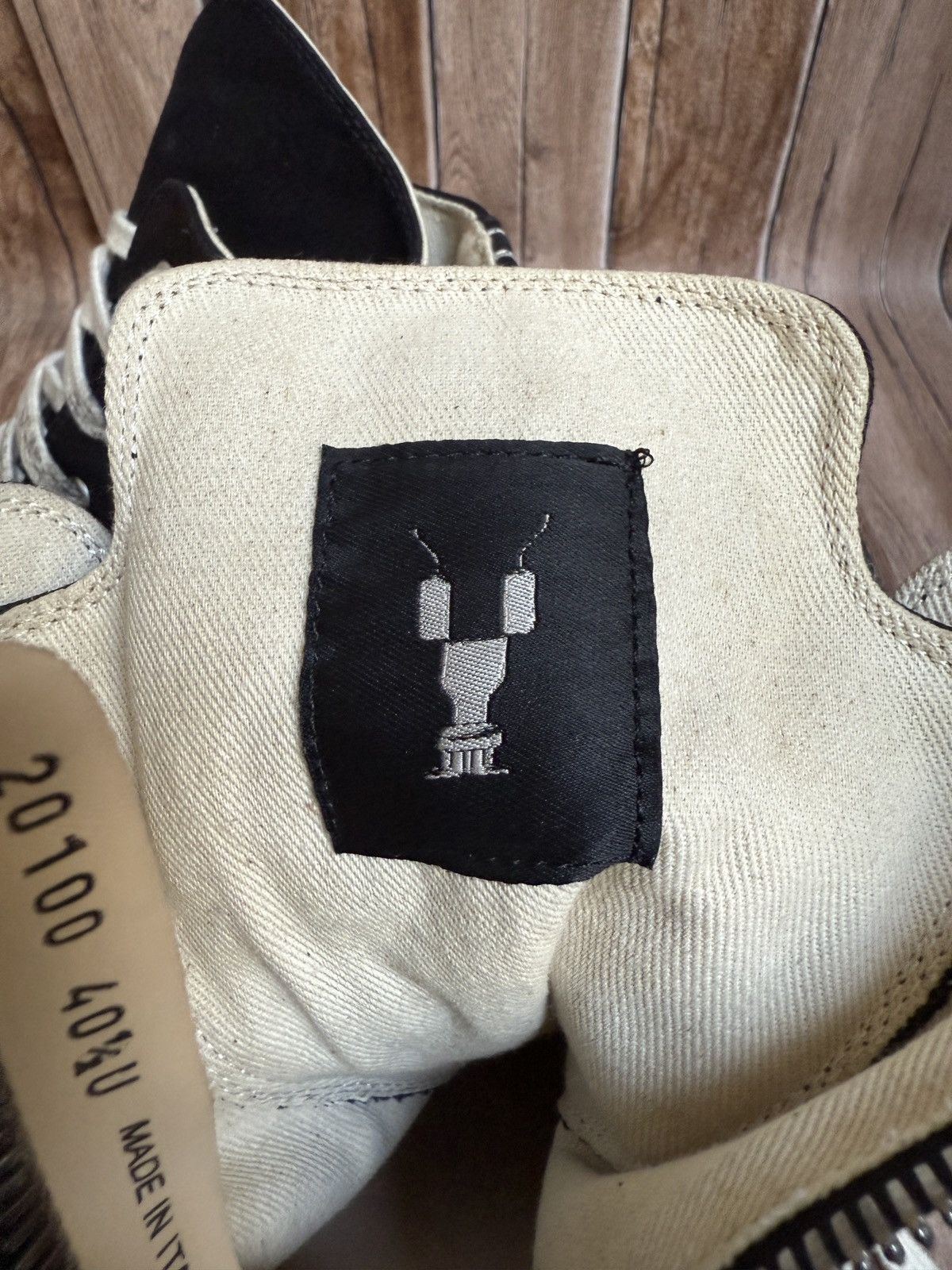 Rick Owens Drkshdw Nylon drkshdw Ramones Size US 8 / EU 41 - 10 Thumbnail