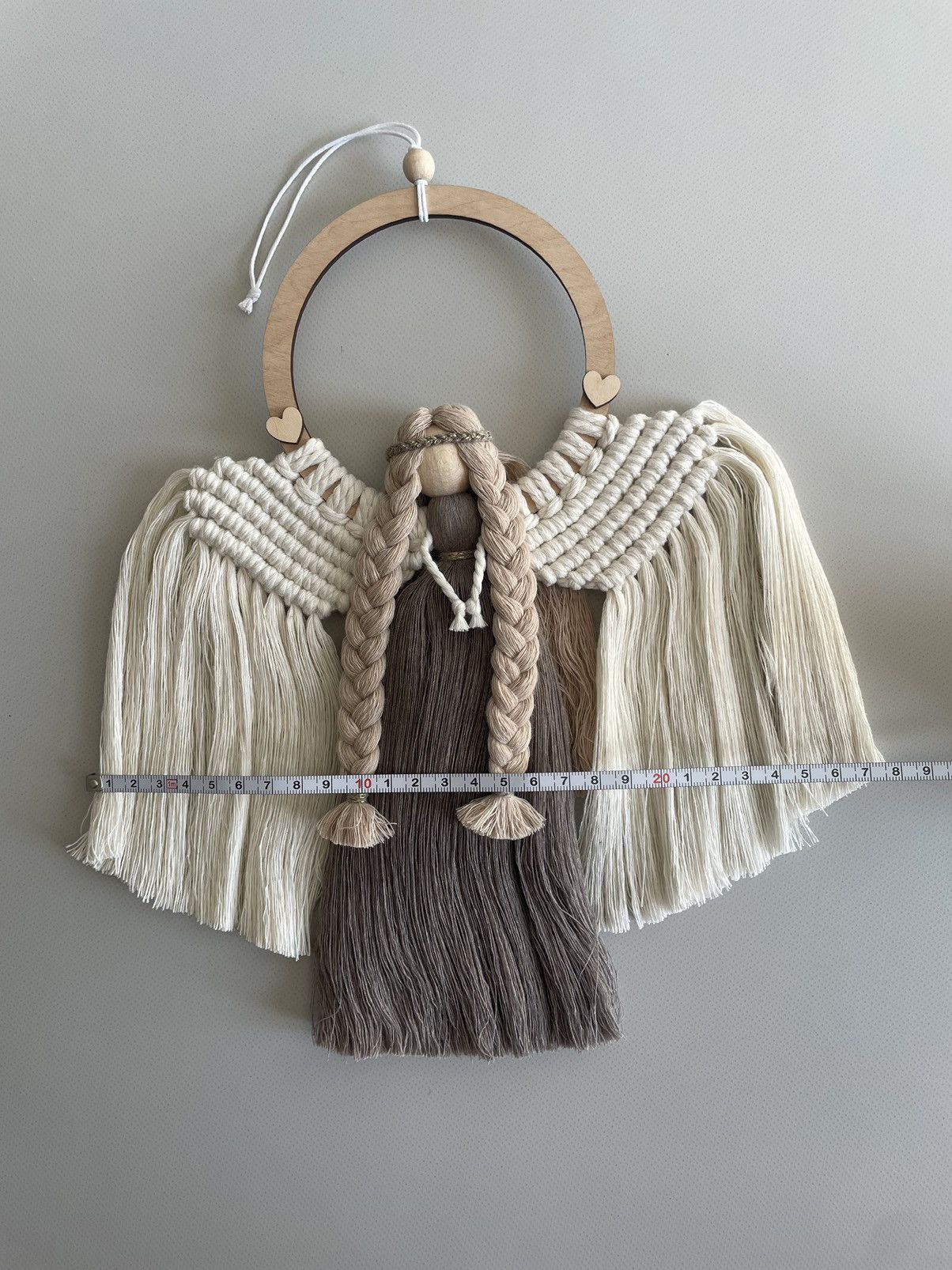 Handmade Knitted dolls-angels handmade Ukrainian amulet scandinavian Size ONE SIZE - 9 Thumbnail