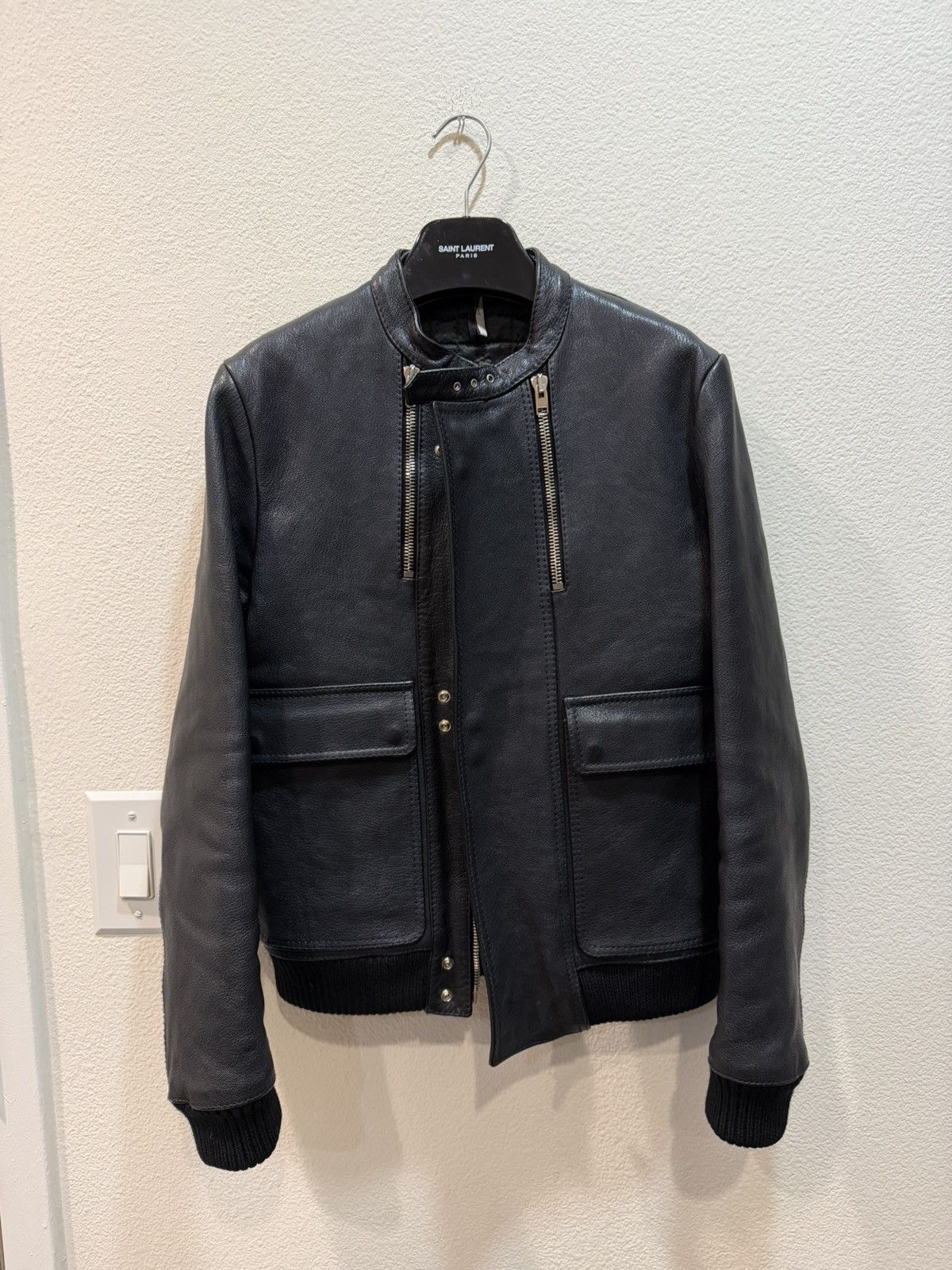 Dior AW07 Navigate Leather Bomber Jacket 46 Size US M / EU 48-50 / 2 - 4 Thumbnail