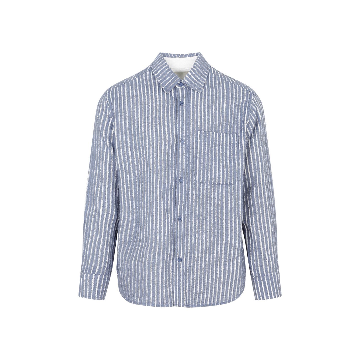 Tシャツ・カットソー CRAIG GREEN Craig Green Hand-Frayed Stripe Shirt Craig Green hand-frayed Striped Shirt | Green | FARFETCH