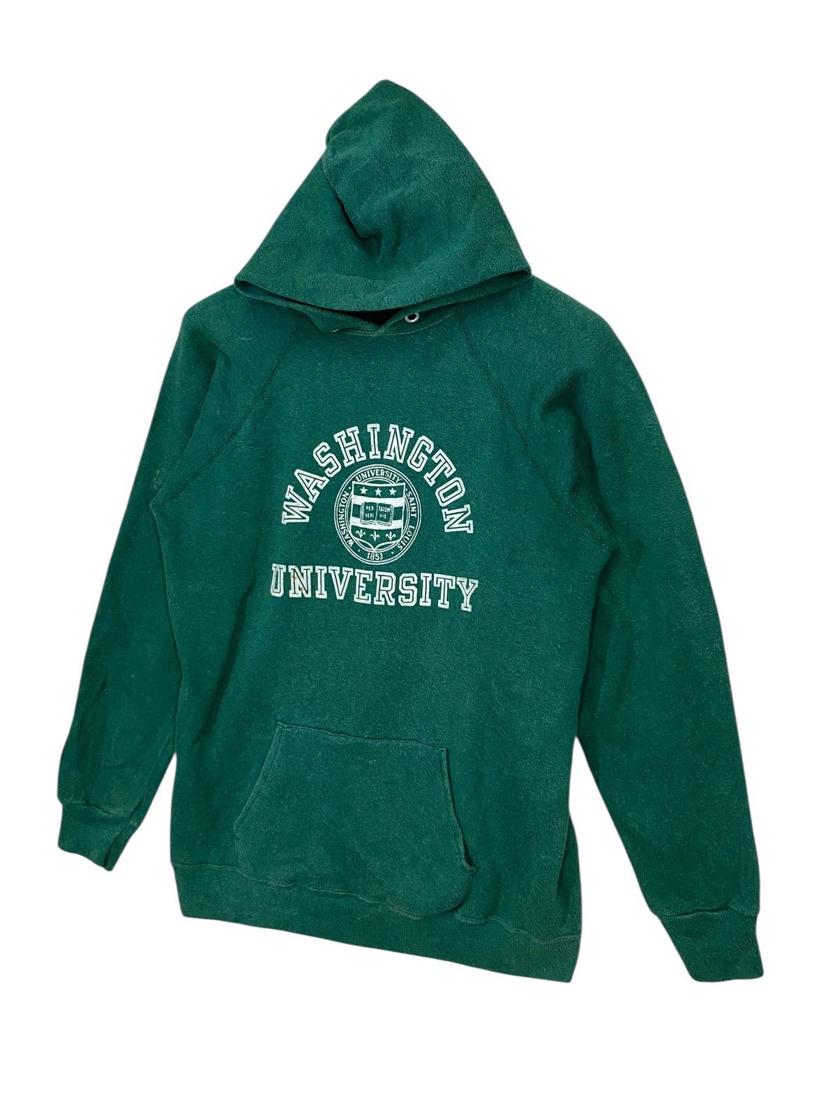 Champion 💥GRAILS💥VTG 80s CHAMPION WASHINGTON UNIVERSITY HOODIE Size US L / EU 52-54 / 3 - 2 Thumbnail