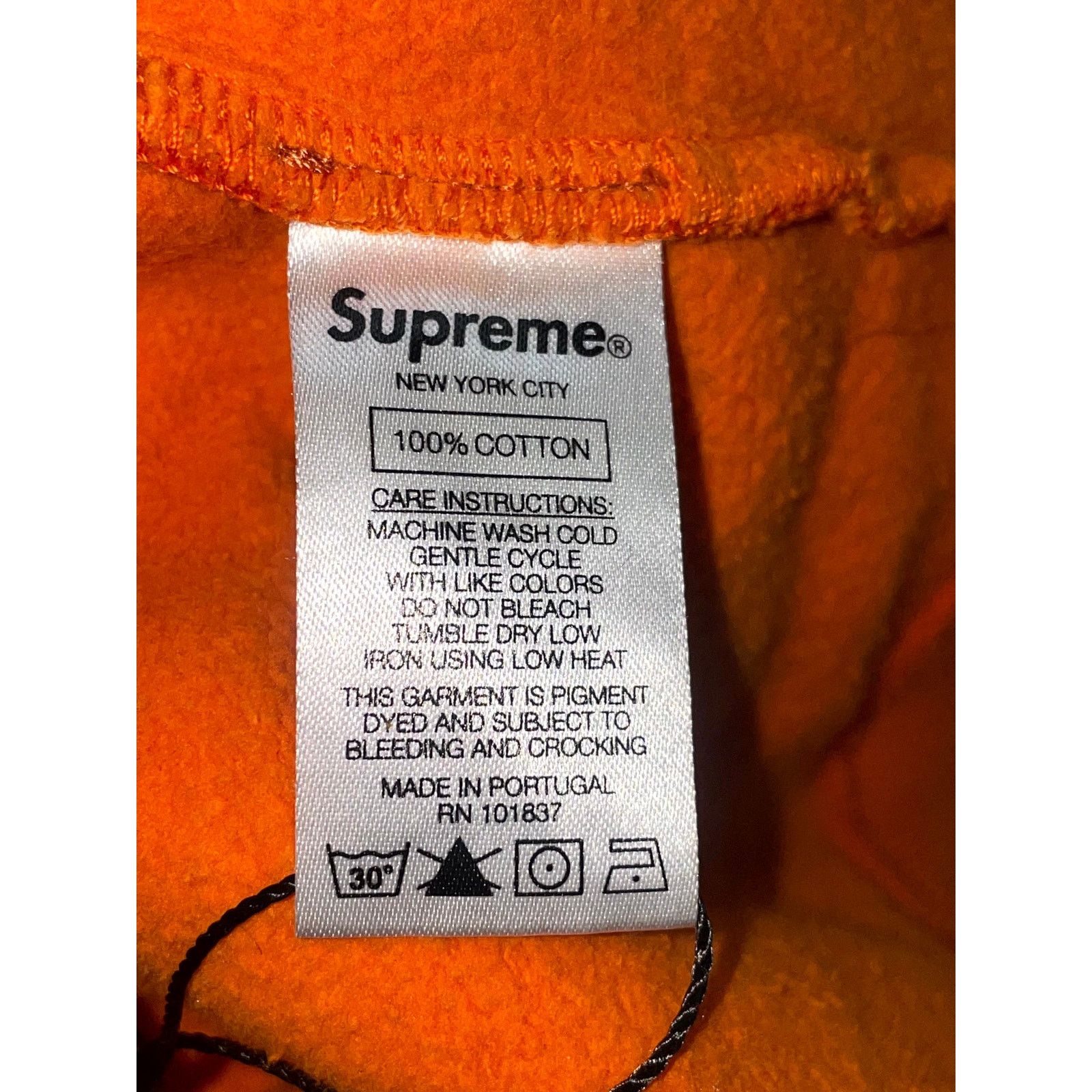 Supreme Supreme New York Logo Rust Hoodie Size US S / EU 44-46 / 1 - 6 Thumbnail