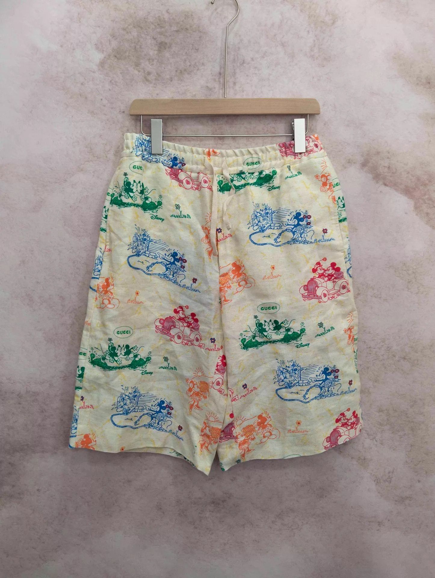 Gucci GUCCI Mickey Mouse All Over Print Shorts 46 Size US 30 / EU 46 - 1 Thumbnail