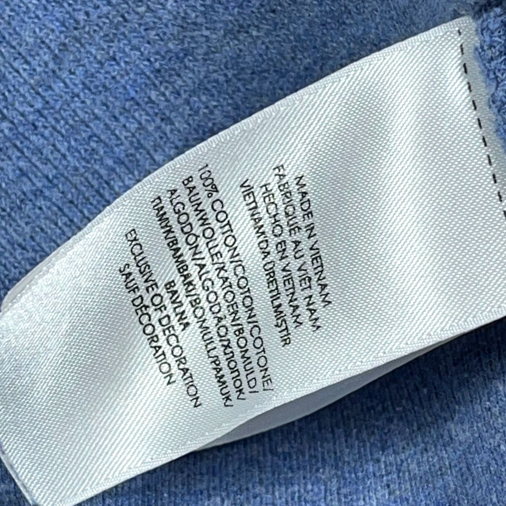 Polo Ralph Lauren Polo Ralph Lauren Sweater Shirt Men Medium Blue Shawl Neck Pullover 1/4 Zip Lightweight Knit Solid Logo Zipper Embroidered Size US M / EU 48-50 / 2 - 7 Thumbnail