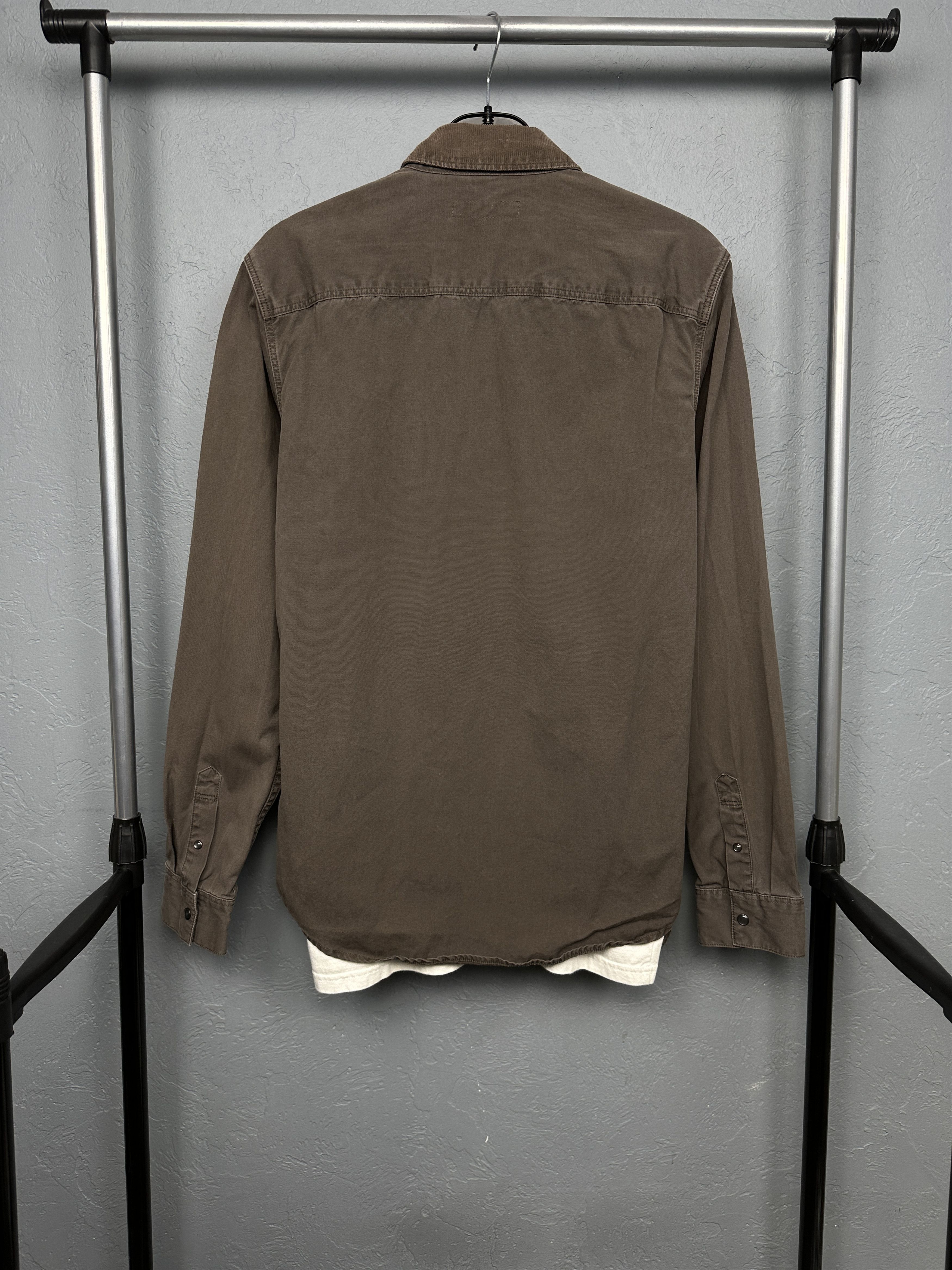 Allsaints Allsaints Mens Travail Shirt Overshirt Jacket Size US M / EU 48-50 / 2 - 5 Thumbnail