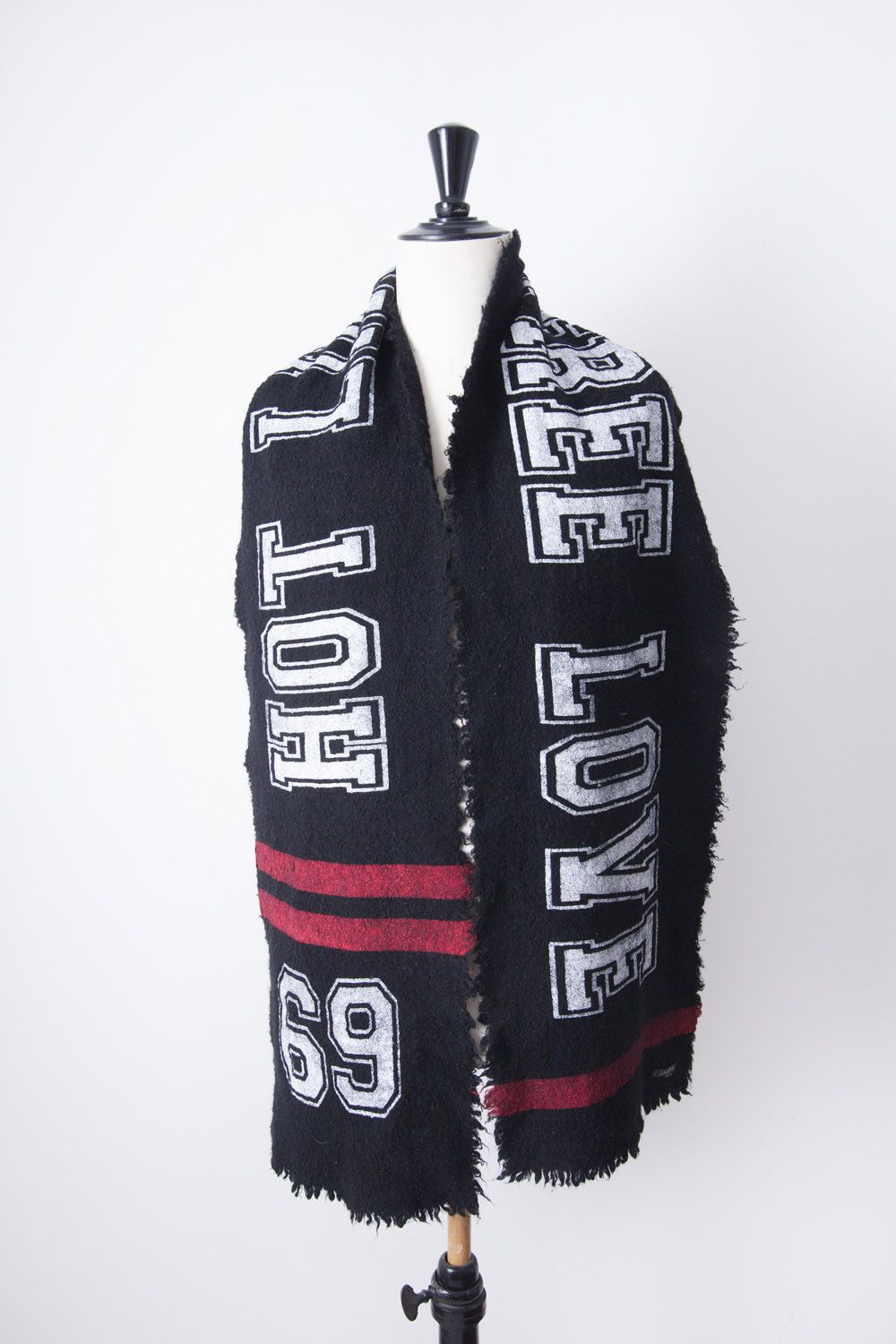 Faliero Sarti Hot Line Free Love 69 scarf Size ONE SIZE - 1 Thumbnail