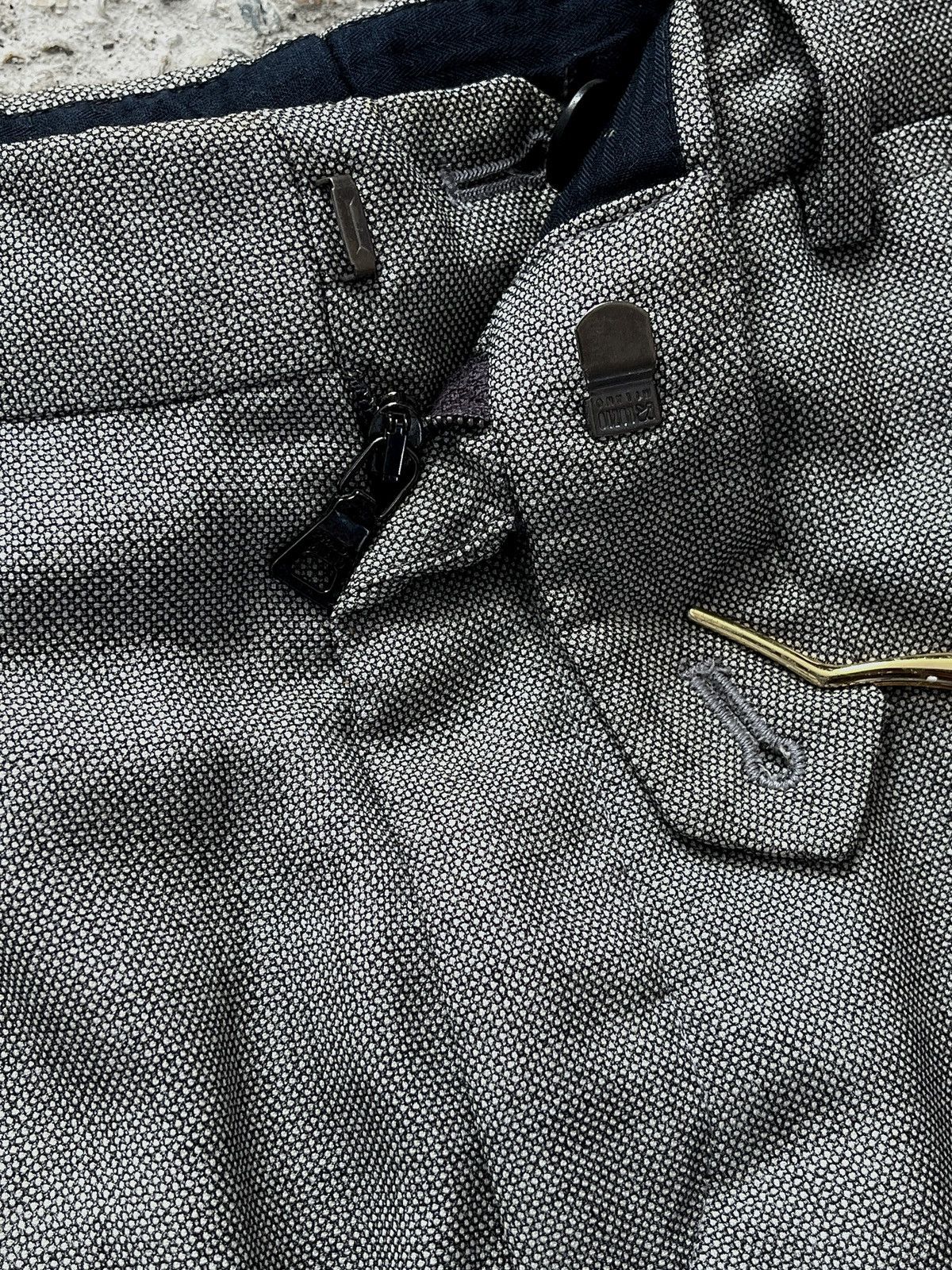 Prada Wool Tailored Trousers Size US 30 / EU 46 - 9 Thumbnail