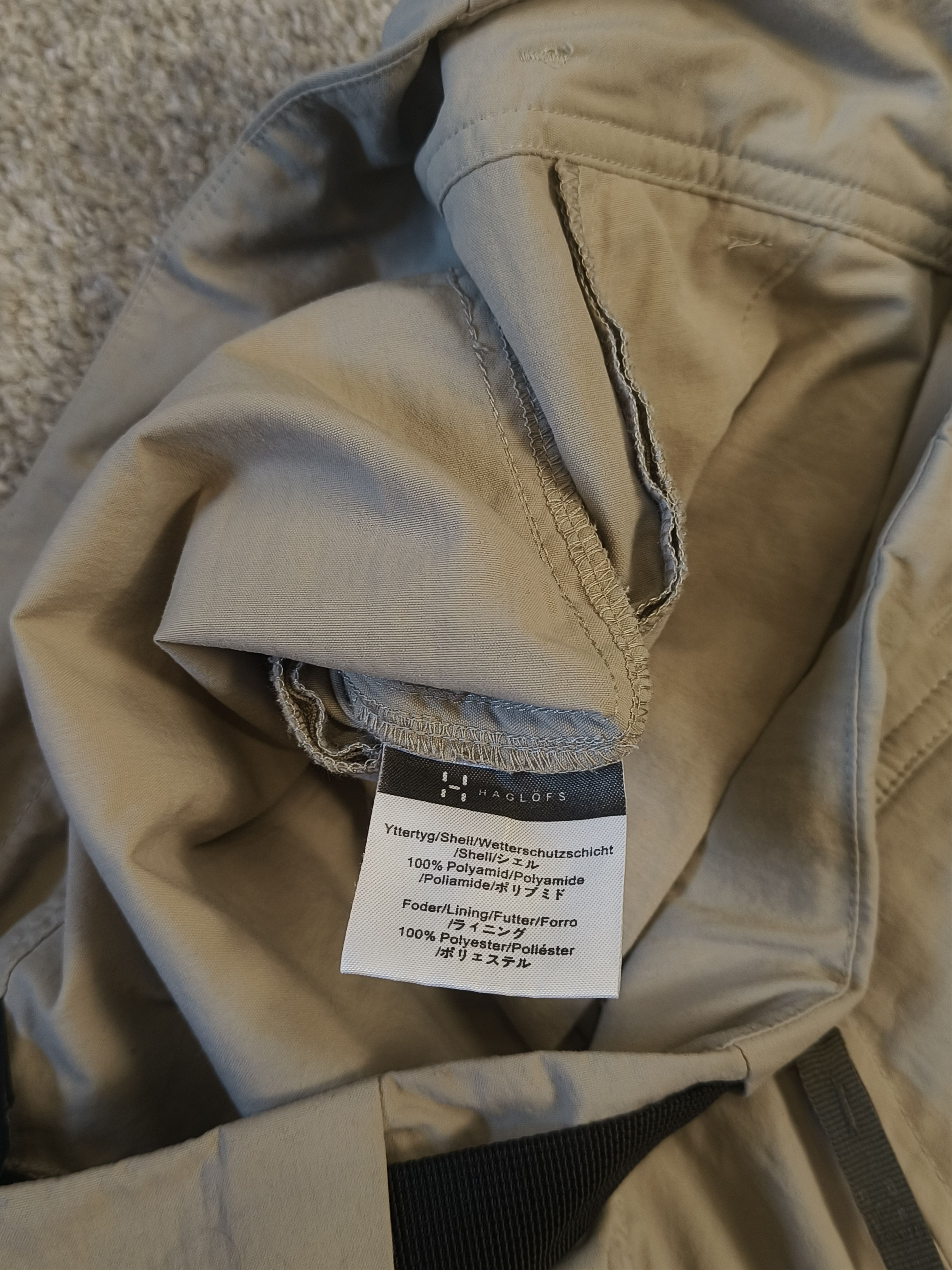 Haglofs Haglofs Climatic Belted Regular Zip Fly Activewear Pants Size 32" / US 10 / IT 46 - 7 Thumbnail