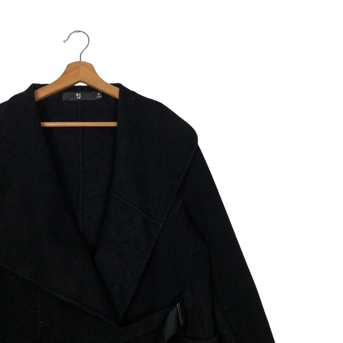 Jil Sander × Uniqlo Rich Black Iconic Long Jacket Bondage Parachute Jill Sander Size US M / EU 48-50 / 2 - 8 Thumbnail