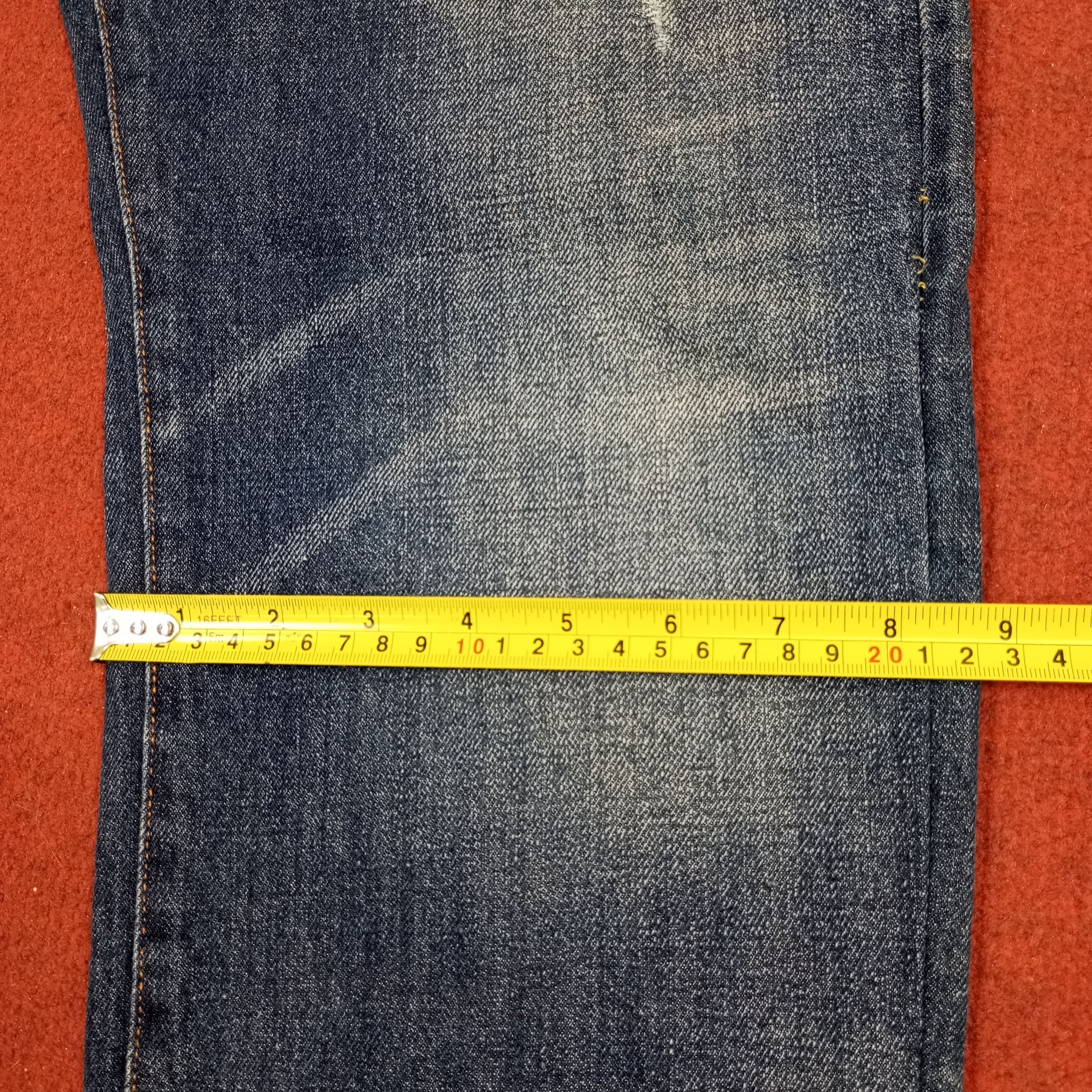 Evisu × Japanese Brand × Vintage Evisu Japanese Brand Fashion Style Custom Daicock Jeans Size US 31 - 10 Thumbnail