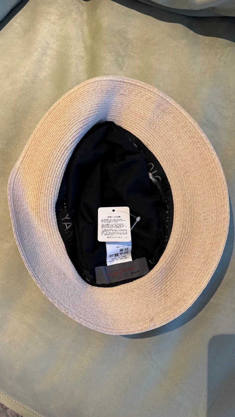 Yohji Yamamoto Yohji Yamamoto Cotton and linen hat Size ONE SIZE - 7 Thumbnail