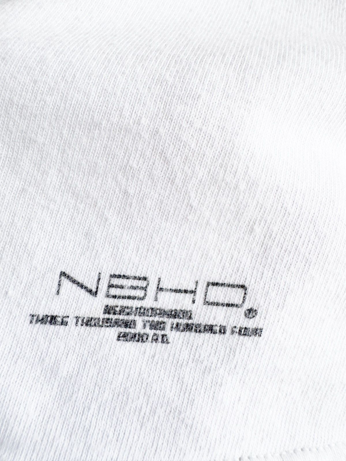 Neighborhood NEIGHBORHOOD Japan Spell Out Logo T-Shirt Size US L / EU 52-54 / 3 - 4 Thumbnail