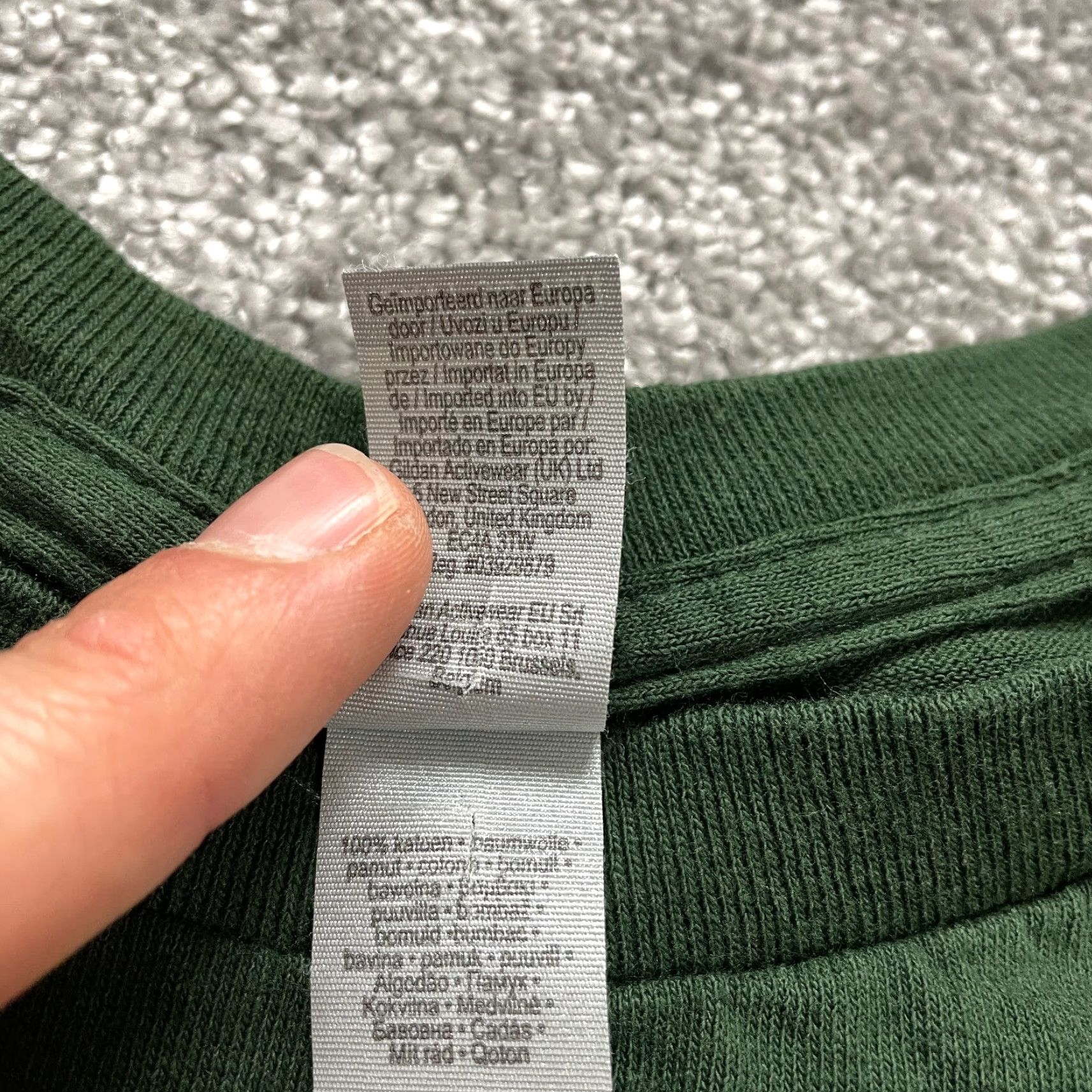 Gildan Gildan Heavy Cotton T-Shirt Men's 3XL Green Holiday Christmas Crew Neck Short Sleeve Casual Size US XXL / EU 58 / 5 - 7 Thumbnail