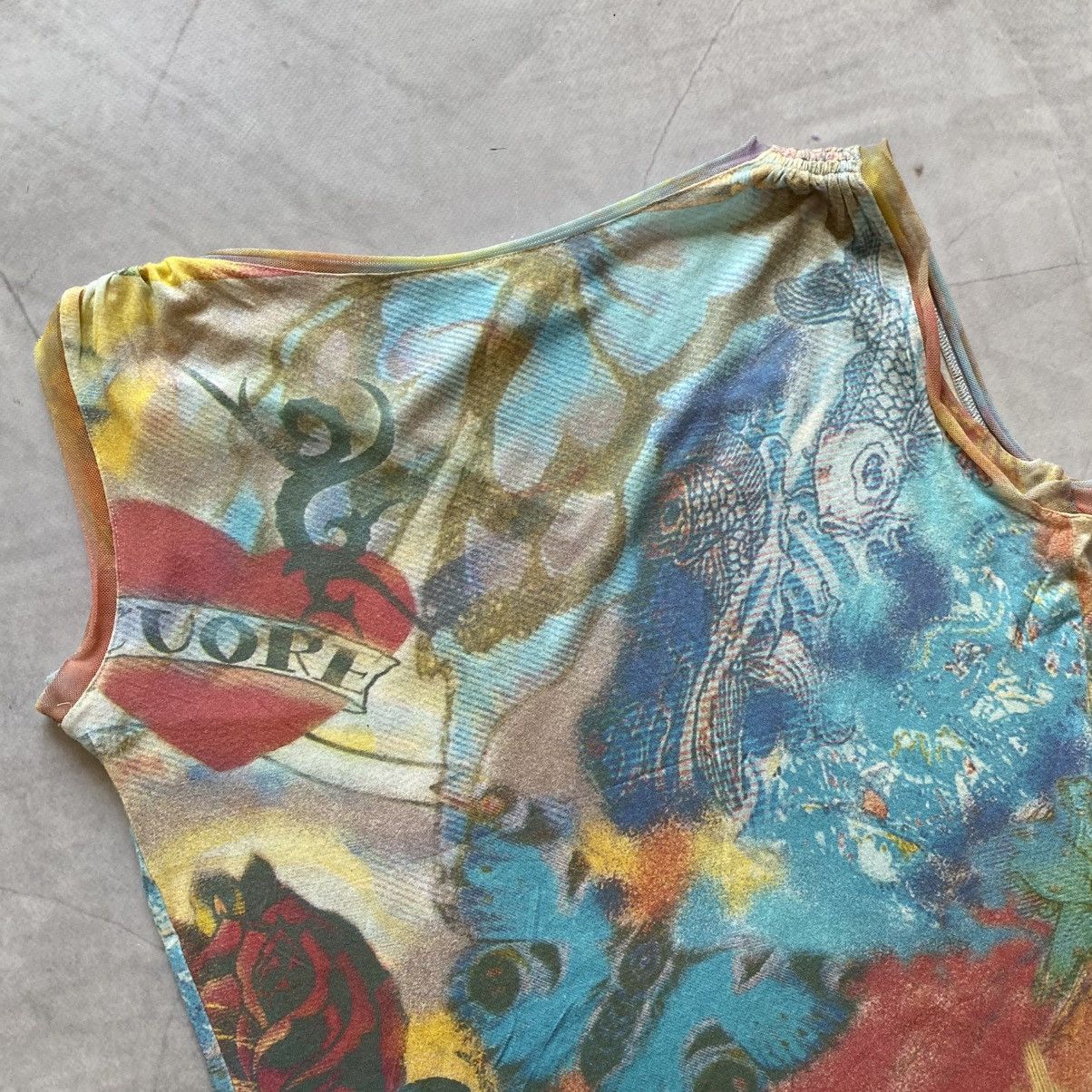 Ed Hardy Y2K Style Ed Hardy Tank Top Heart Hysteric Glamour Vibe Size M / US 6-8 / IT 42-44 - 7 Thumbnail