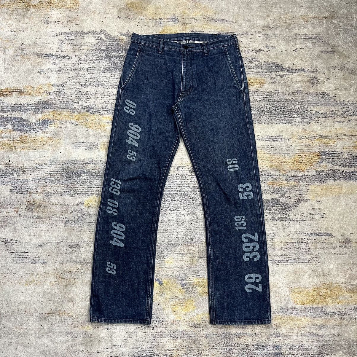 Comme des Garcons Homme Plus Comme des garcons homme plus print numbers pants Size US 30 / EU 46 - 1 Thumbnail