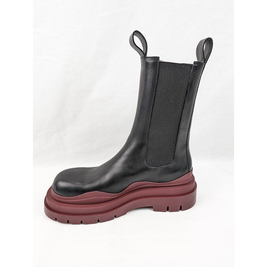 Bottega Veneta o1rshd1 Military Calf Tire Boots in Black Size US 12 / EU 45 - 7 Thumbnail