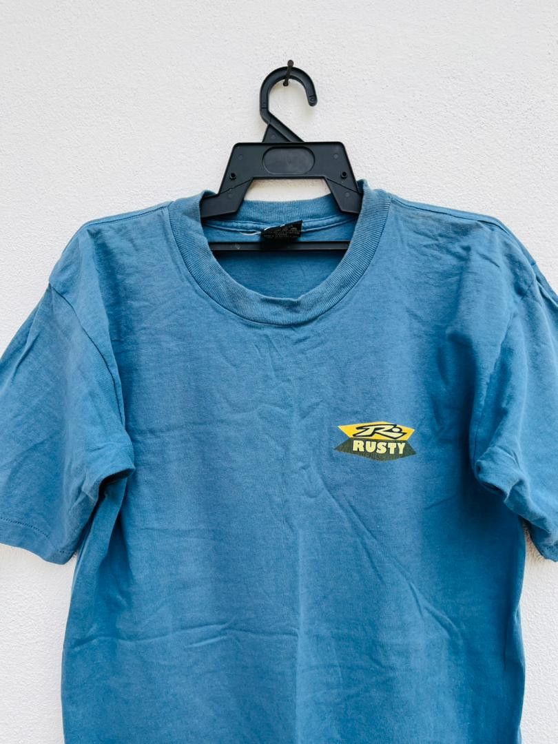 Rusty × Vintage Vintage 90s Rusty Streetwear Fashion Style Shirt Size US M / EU 48-50 / 2 - 3 Thumbnail