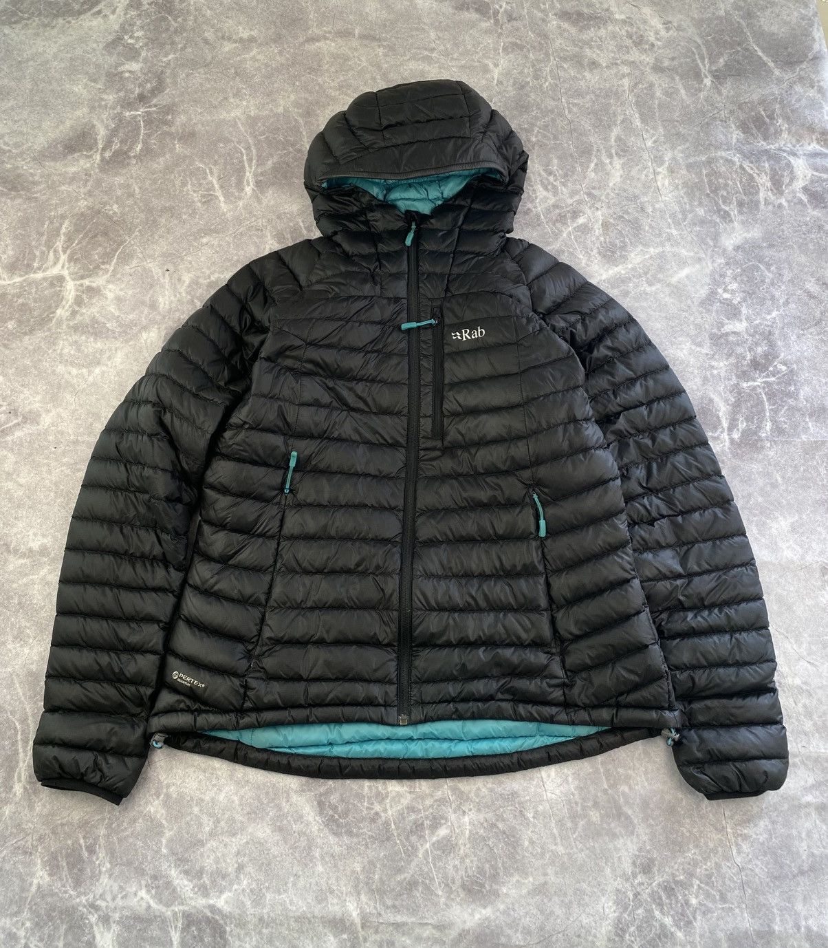 Rab Rab dark grey pertex puffer jacket size: L Size L / US 10 / IT 46 - 1 Thumbnail