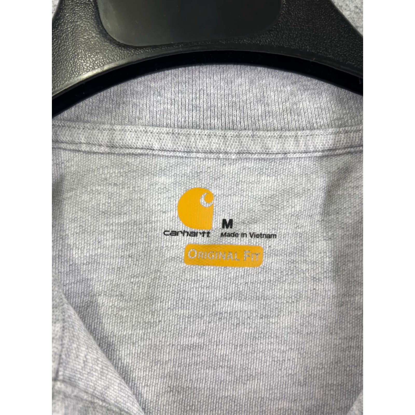 Carhartt VINTAGE Carhartt Polo Shirt Mens M Gray Short Sleeve Pocket Polyester Blend Welder Size US M / EU 48-50 / 2 - 7 Thumbnail