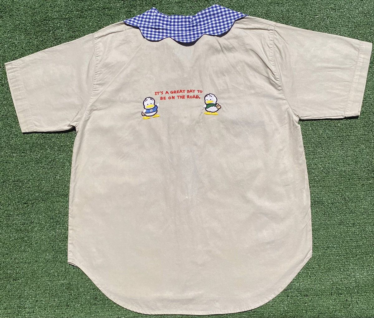 Other O-YO Tokyo Duck Great Day Collar Shirt Medium Size M / US 6-8 / IT 42-44 - 5 Thumbnail