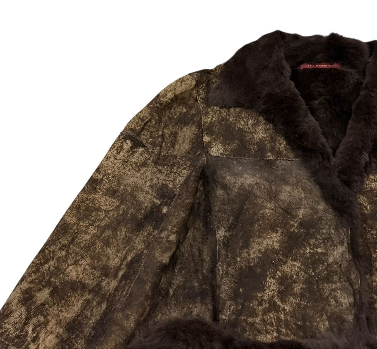 If Six Was Nine Vintage The Ballroom Rabbit Fur Hybrid Pigskin Leather Jaket Size S / US 4 / IT 40 - 5 Thumbnail