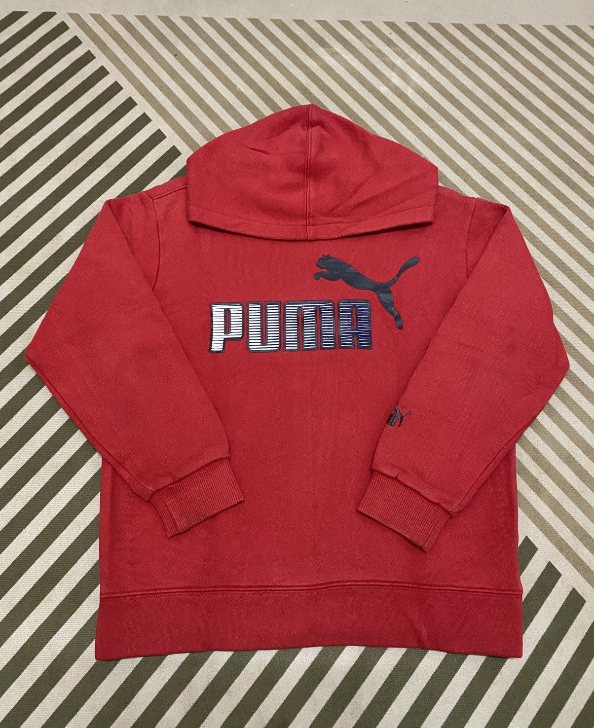 Puma Puma Hoodie Red Colour Size US S / EU 44-46 / 1 - 1 Thumbnail