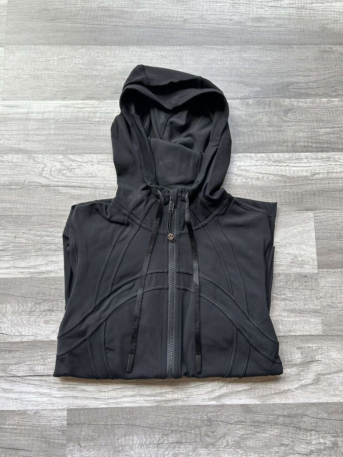 Lululemon Lululemon Define Jacket Hooded Nulu Black Size 6 Small Size S / US 4 / IT 40 - 3 Thumbnail