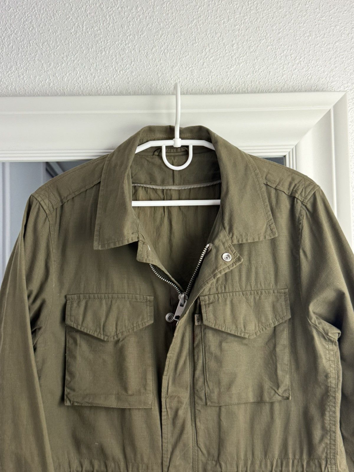 Allsaints AllSaints Halley Stevensons Waxed Cotton Field Baynes Jacket Size US S / EU 44-46 / 1 - 3 Thumbnail