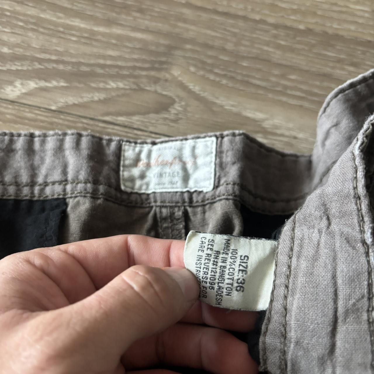 Vintage Crazy Vintage Y2K/2000s Baggy Faded Grunge Skater Style Cargo Shorts! Size 36 Size US 36 / EU 52 - 6 Thumbnail