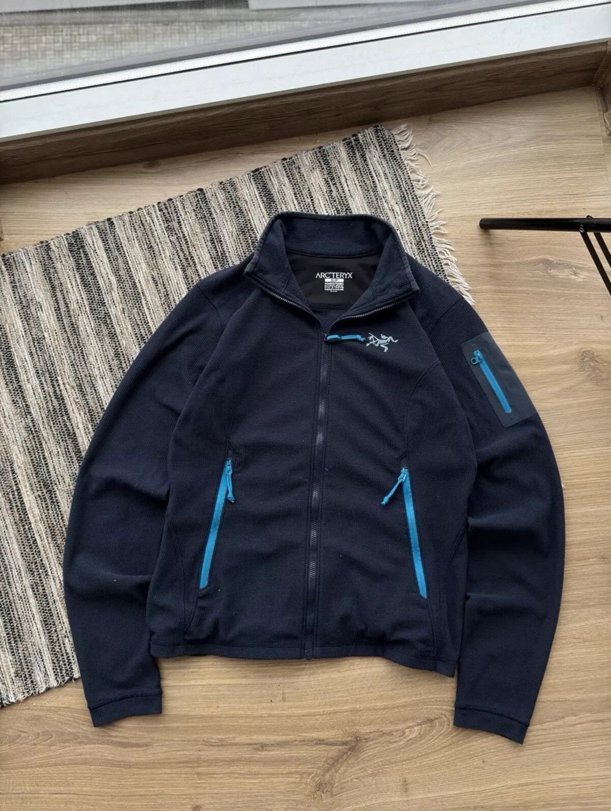 Arc'teryx Arcteryx Polartec Fleece Zip Sweatshirt wooman size S blue Size S / US 4 / IT 40 - 1 Thumbnail
