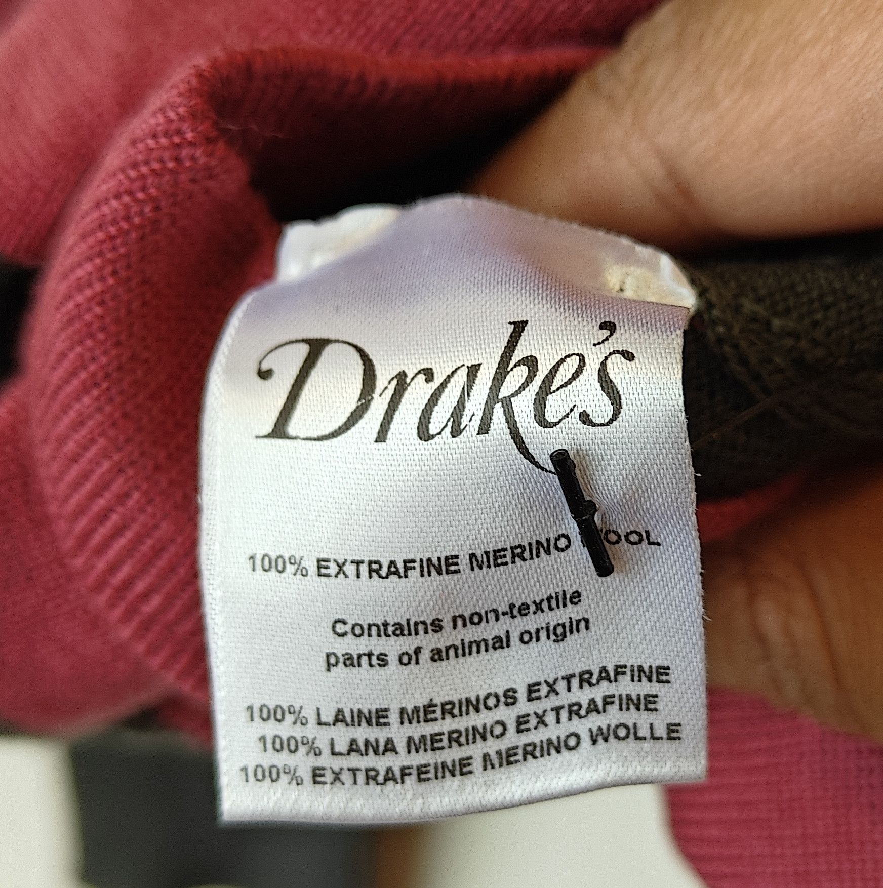 Drake's NWT Merino Wool Block Stripe Knitted Rugby Shirt Italy Size US S / EU 44-46 / 1 - 15 Thumbnail