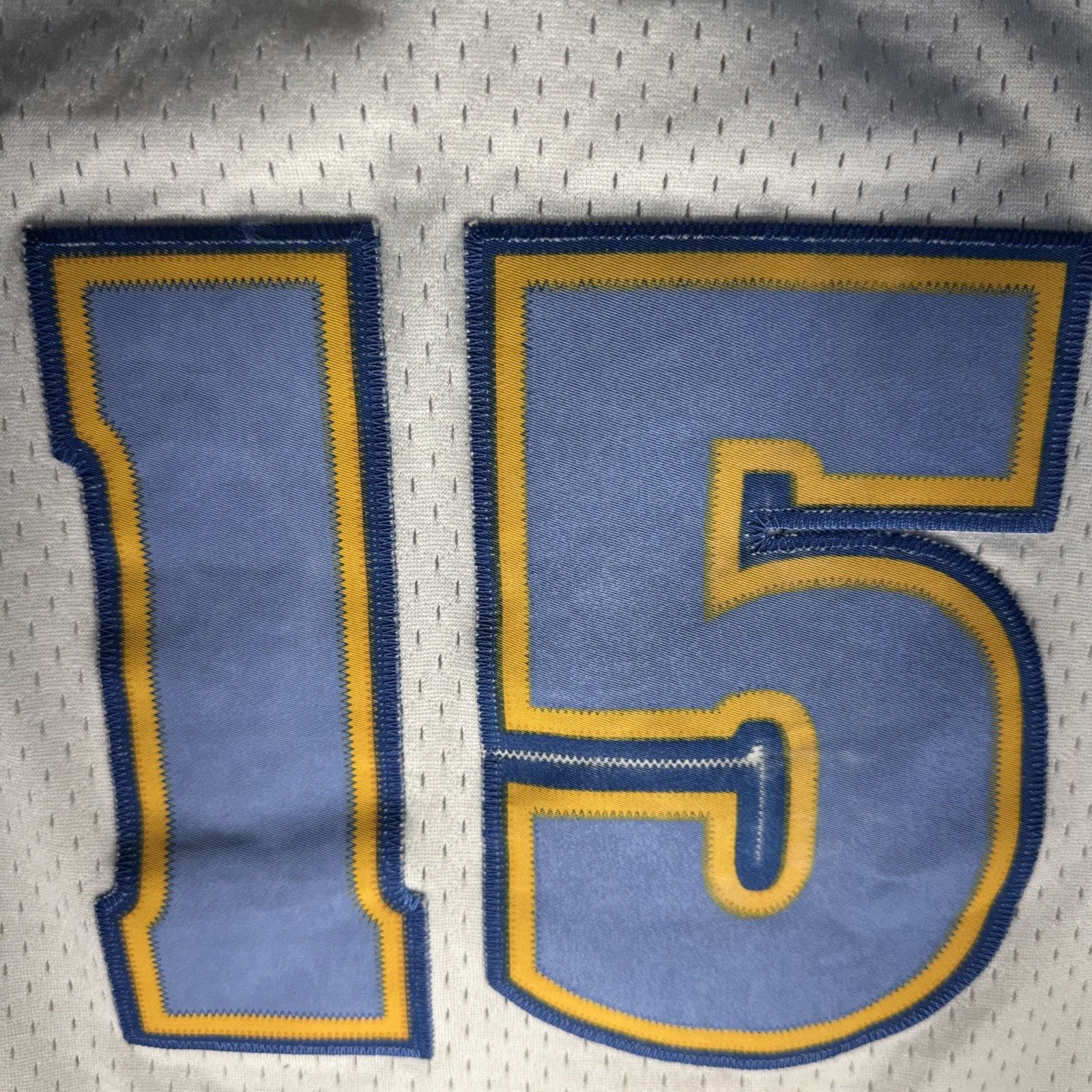 Nike Vintage Denver Nuggets Carmelo Anthony Mens 2XL +2 White Size ONE SIZE - 11 Thumbnail
