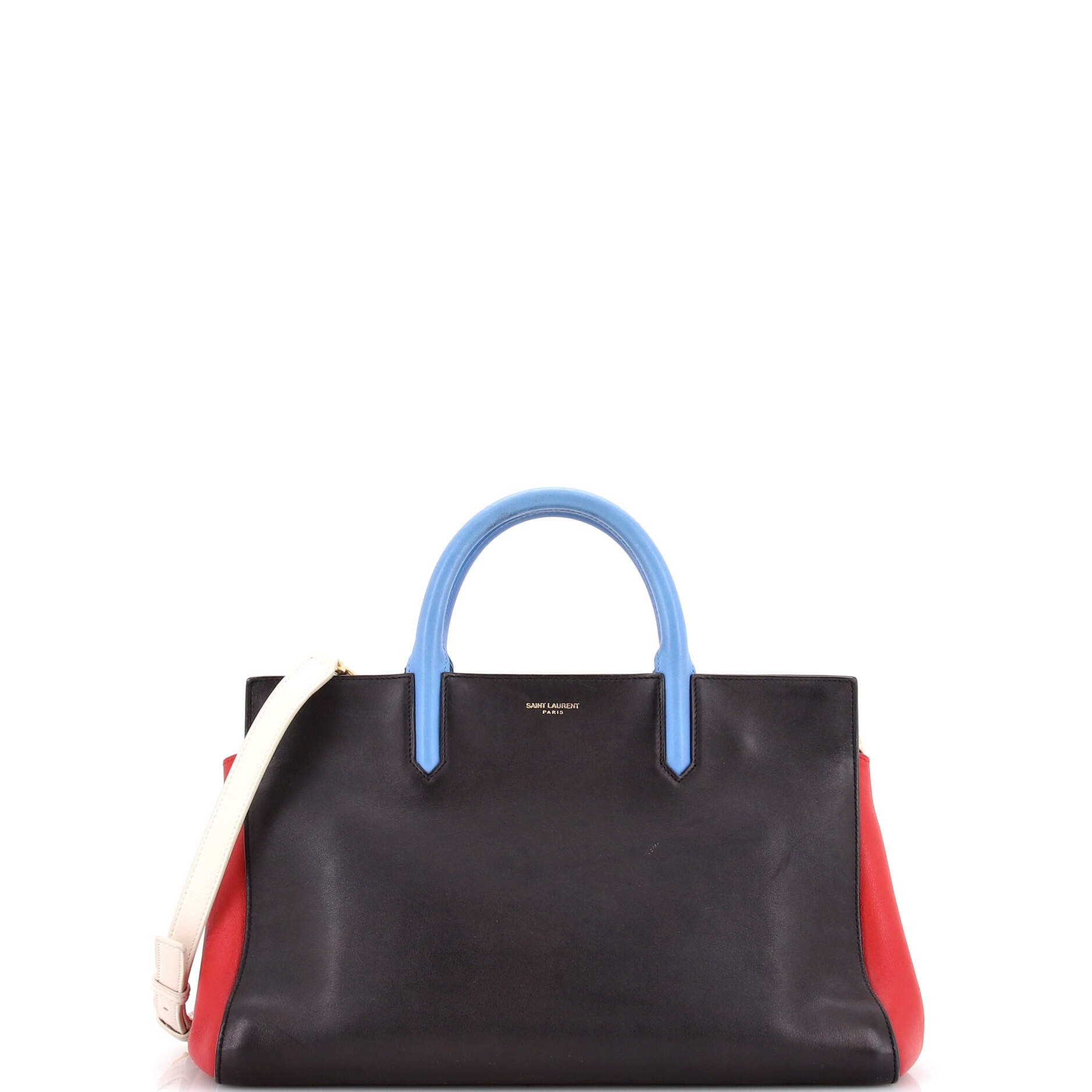Saint Laurent Paris Multicolor Rive Gauche Cabas Size ONE SIZE - 1 Thumbnail