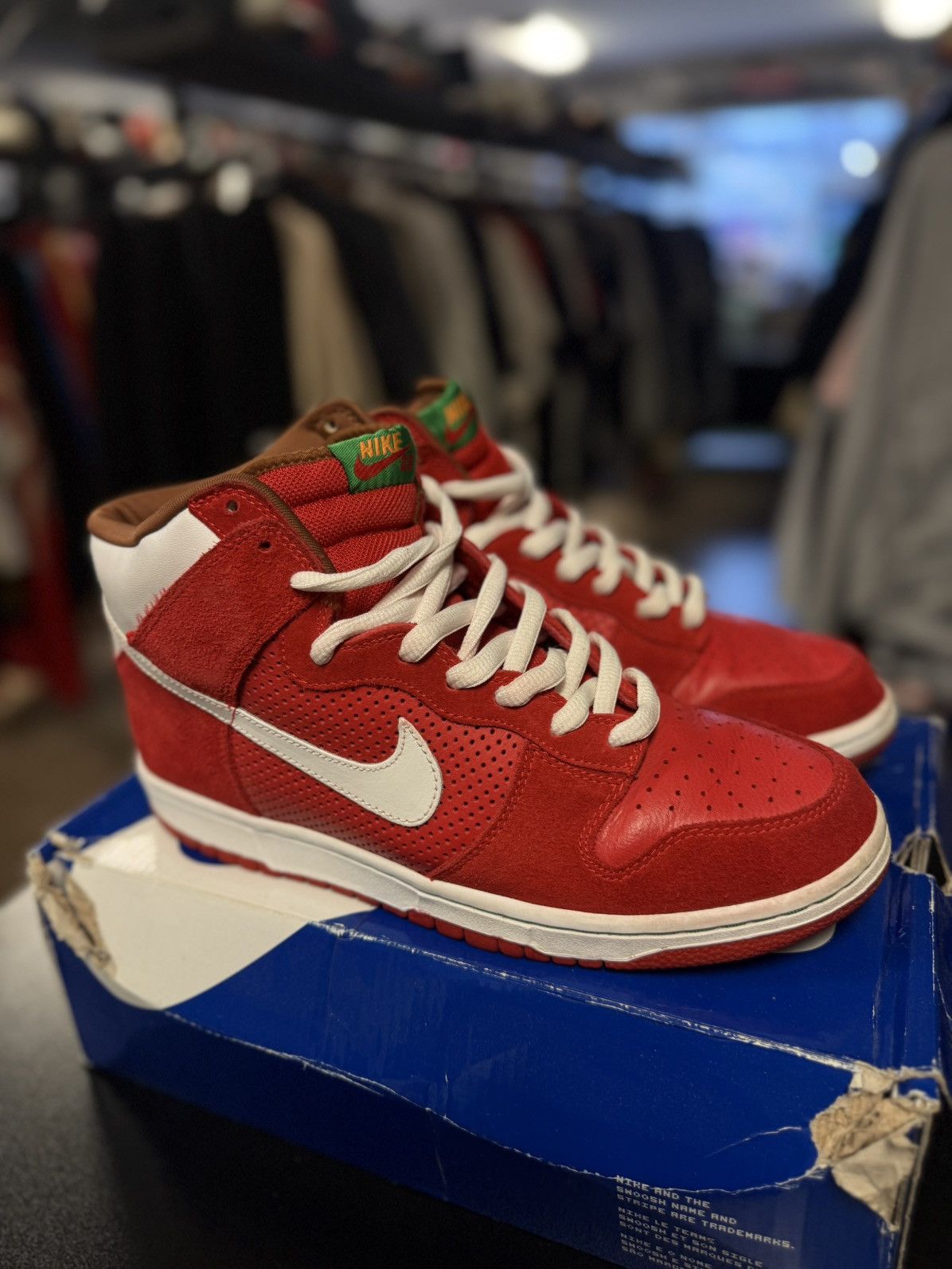 Nike 2008 Nike Dunk Pro SB High Big Gulp Sport Red - Size 11 Size US 11 / EU 44 - 2 Thumbnail