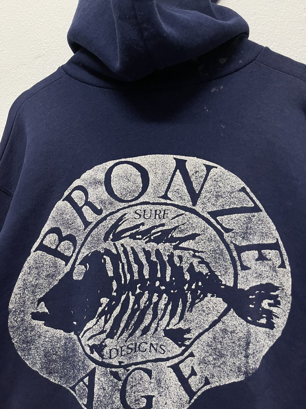 Vintage VINTAGE 90s BRONZE AGE SKATE SURF PULLOVER HOODIE Size US M / EU 48-50 / 2 - 19 Thumbnail
