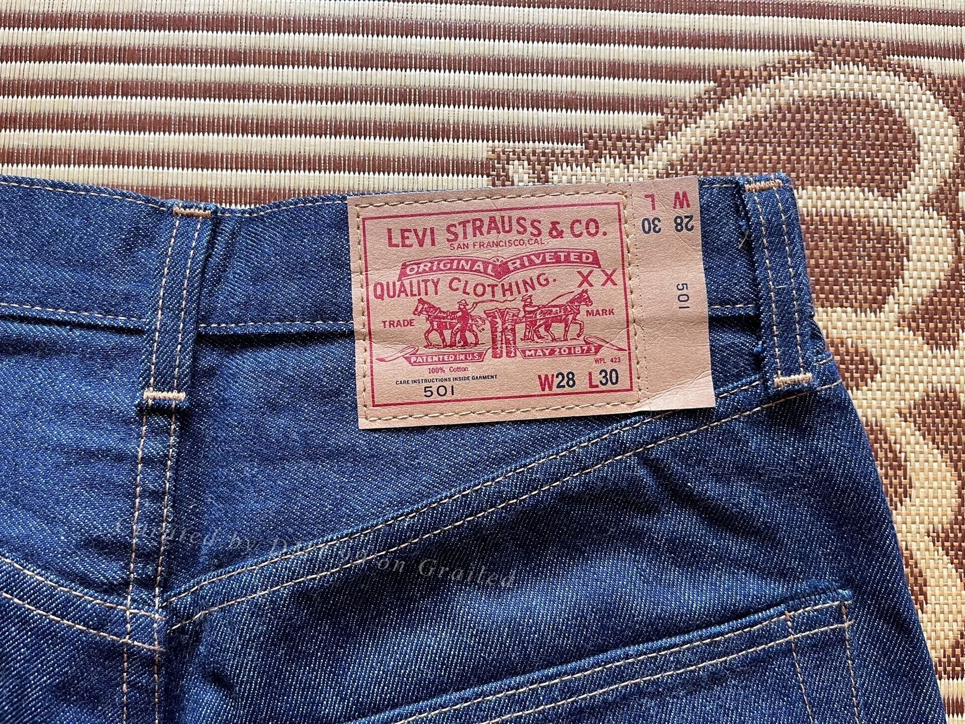 Levi's Vintage Clothing Levi's LVC 501 1976 Jeans W28L30 Size US 28 / EU 44 - 1 Thumbnail