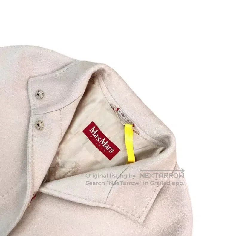 Max Mara Max Mara Solid color wool coat Size XS / US 0-2 / IT 36-38 - 3 Thumbnail