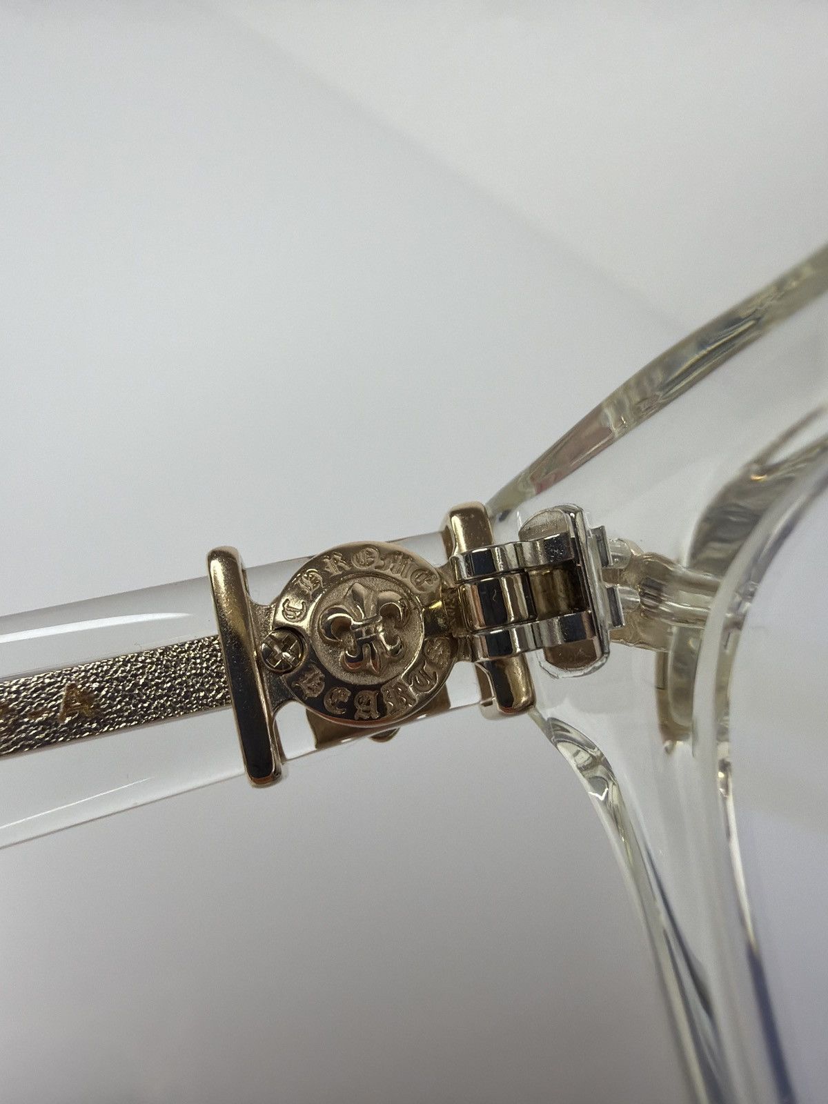 Chrome Hearts Chrome Hearts Gittin Any? - A Crystal 18KGP New 52-19-145 Size ONE SIZE - 6 Thumbnail